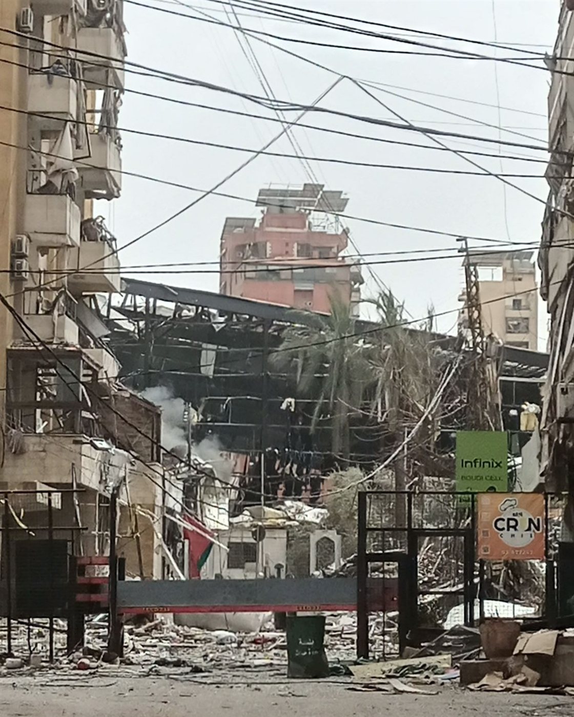 دمار كبير في مجمع سيد الشhداء 3